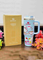 Hello Kitty Stainless Steel Stanley Tumbler with Straw – 40 oz