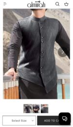 Shadow Weave Formal Vest - Image 4