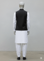 Monochrome Edge Formal Waistcoat - Image 3