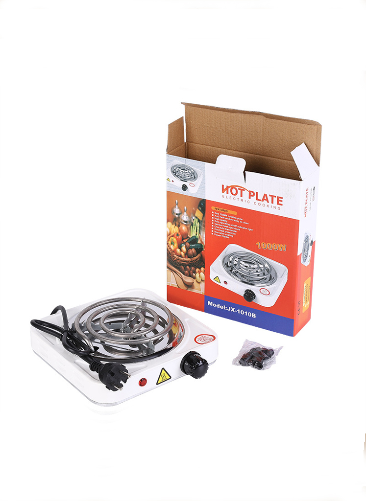 11 Electric Stove for cooking, Hot Plate heat up in just 2 mins, Easy to clean, 1000W, Automatic - Image 1