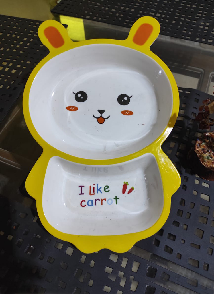 13 burger plat - plastic plat - 3 side food plastic try food try - Image 1