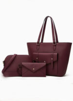 Fashion New Women's Handbags Set Elegant Luxury Shoulder Bag Set 3 Pieces Set