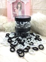Girls Multicolor Hair Ties/Pony Set...Imported High Quality Material. - Image 2