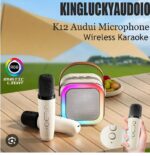 K12 Mini Audio Microphone Karaoke Family Wireless Bluetooth Speaker - Image 2