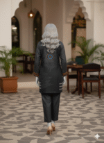 Circuit Dusk  Black and Orange Luxury Cord Set. - Image 3