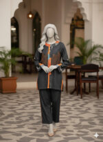 Circuit Dusk  Black and Orange Luxury Cord Set.