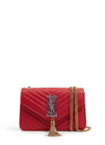 SAINT LAURENT double chain shoulder bag