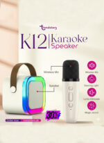 K12 Mini Audio Microphone Karaoke Family Wireless Bluetooth Speaker