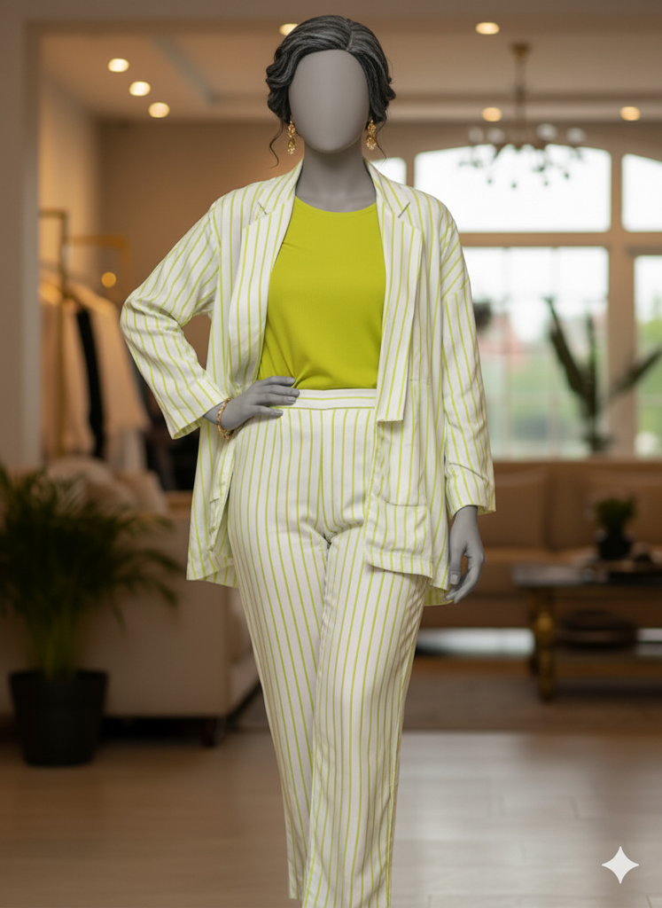 20 Lime Pinstripe - Image 1