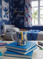 Disney Store Stitch Stripe Mug - Image 3