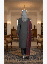 Fireside Knit...Two Pcs Embroidered Outfit - Image 2