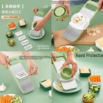 Stainless Steel Multifunctional Vegetable Cutter Grater For Vegetables Slicers Shredders Peeler Carrot Fruit Vegetable Cutting Kitchen Tool - Image 2