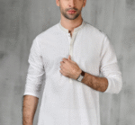 White Kurta Trouser   J. - Image 3