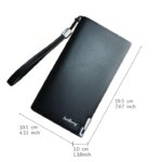 Balebaily Pu Leather Wallets Classic Long Style Card Holder Purse Zipper Large Capacity Brand Luxury Wallet - Image 2