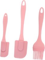 3 in 1 Set Spatula Silicone BBQ Oil Brush Spatula For Cupcake Cake Decorating Baking Oil Brush Tool Cooking Brush Tools Kitchen Baking Accessories - Image 2