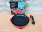 yonsa electric frying pan Multi-Cooker – Non-Stick Cooking Machine for Barbecue, Steak, Fish, and Omelet – Multifunctional Household Fry Pan, 220V Electric Multi-Cooker - Image 2