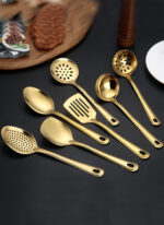 Stainless steel kitchenware Cooking Spoons..