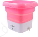 Mini Folding Washing Machine Compact Laundry Machine Timer Portable for Travel Camping Foldable and Easy to Carry - Image 2