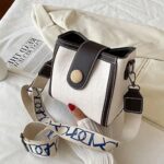 Explosive Small Bag Women's New Western Style Bucket Bag (White) - Image 2