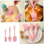 3 in 1 Set Spatula Silicone BBQ Oil Brush Spatula For Cupcake Cake Decorating Baking Oil Brush Tool Cooking Brush Tools Kitchen Baking Accessories - Image 3