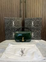 Ysl Saint Laurent Voltaire Top Handle In Patent Leather with Box Pack. - Image 2