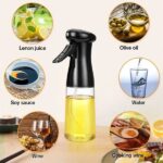 200 ml Edible Oil Spray Bottle for Cooking – Refillable Kitchen Oil Spray Bottle And Oil Dispenser for Frying, BBQ, Baking & Salads - Image 4