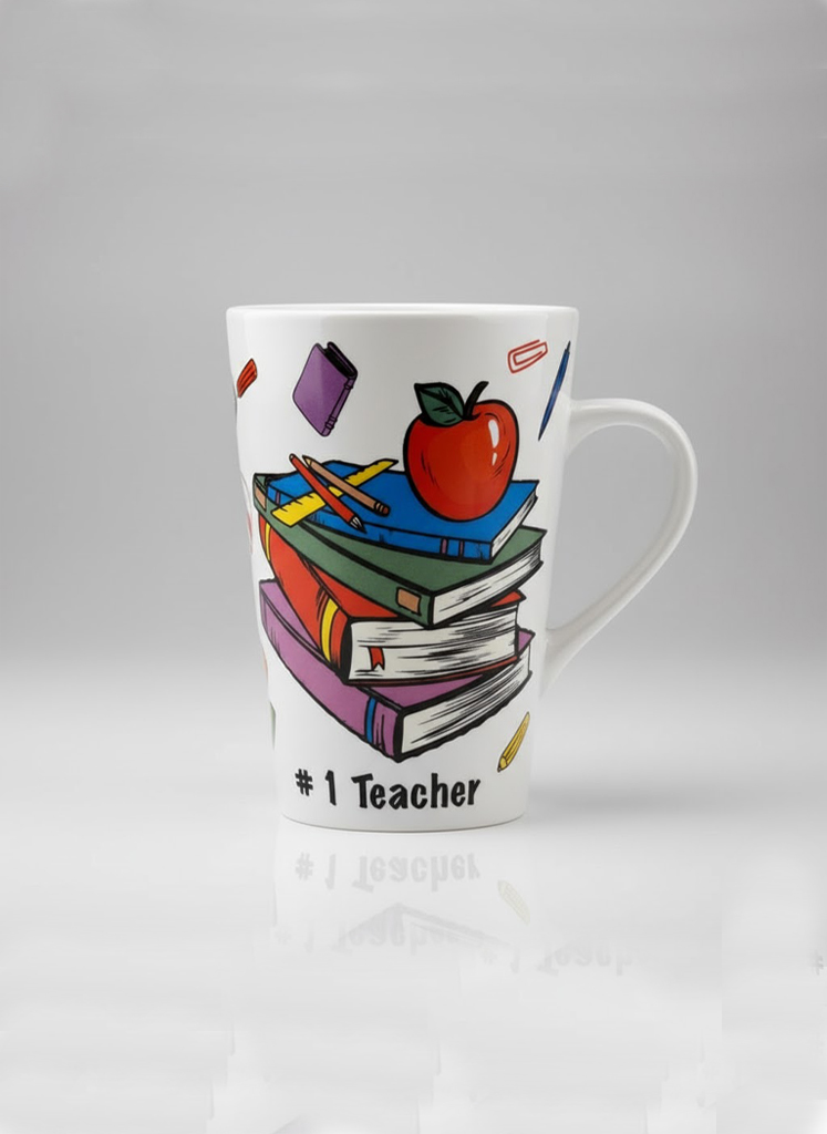 949 Number 1 Teacher's Mug - Image 1