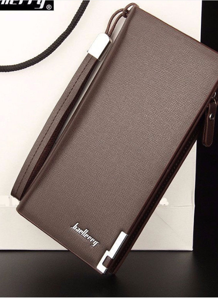 ADOBE-INN Balebaily Pu Leather Wallets Classic Long Style Card Holder Purse Zipper Large Capacity Brand Luxury Wallet - Image 1