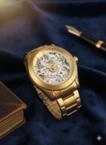 Men's Fashion Watch Golden.. High Quality Amazon Lot.