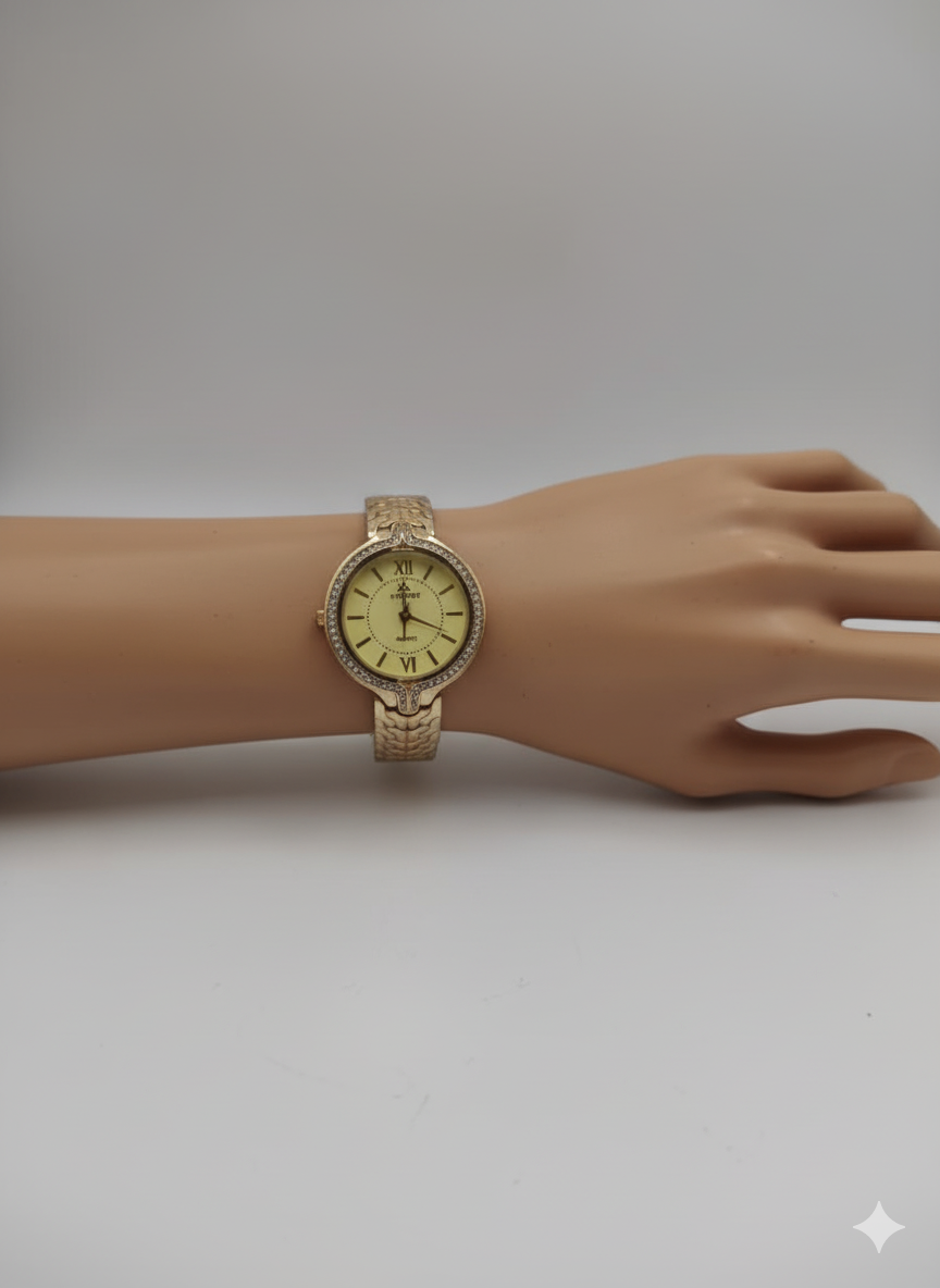 Gemini_Generated_Image_kbsi4xkbsi4xkbsi Ladie's Watch in Gold Tone Beautiful - Image 1