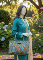 ZELLBURY paisley-printed canvas tote bag - Image 3