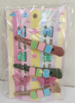 Hair-Accessories Clips and Ponies Deal Of Three Pack.