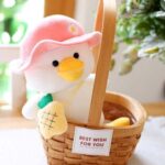 Yellow Duck Plush Toy Stuffed Animals Soft Toys Kids Girls Gifts Plush Duck With Hat - Image 4