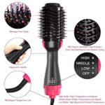 One-Step Hot Air Brush – 3 in 1 Hair Dryer, Straightener & Comb | One-Step Styling Brush for Women - Image 2