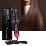One-Step Hot Air Brush – 3 in 1 Hair Dryer, Straightener & Comb | One-Step Styling Brush for Women - Image 3