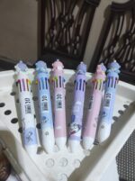 Retractable Ballpoint Pens 0.5 mm Animals Ballpoint Pens Christmas Gift for Students Animal Shaped Design Shuttle Pens for School Supplies for Kids - Image 2
