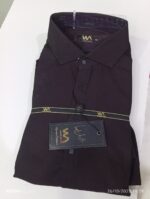 Maroon Blended Kameez Shalwar..Waseem Akram Collection by Almira - Image 4