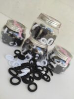 Girls Multicolor Hair Ties/Pony Set...Imported High Quality Material.