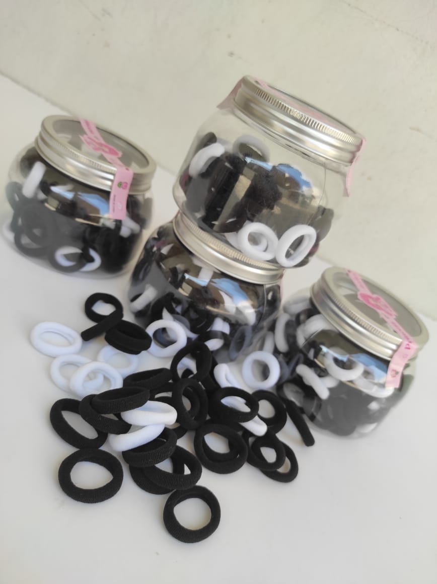 WhatsApp Image 2025-10-28 at 05.04.46_db4b707e Girls Multicolor Hair Ties/Pony Set...Imported High Quality Material. - Image 1