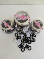 Girls Multicolor Hair Ties/Pony Set...Imported High Quality Material. - Image 3