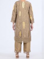 Golden Net Tunic by Almirah Luxury. - Image 2