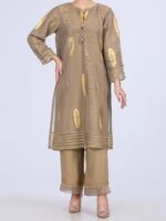 Golden Net Tunic by Almirah Luxury. - Image 4