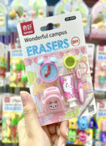 Girl Power - Eraser Set Of 4