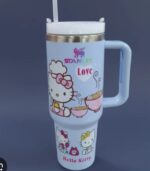 Hello Kitty Stainless Steel Stanley Tumbler with Straw – 40 oz - Image 3