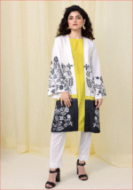 Ghulabri Straight Cut Gown  By LAAM. - Image 2