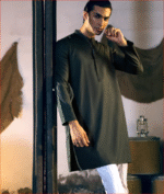 Green Blended Kurta...By Almirah - Image 2