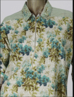 Off White Cotton Tunic Embroidered. - Image 2