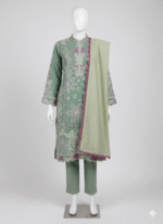 EMBROIDERED KHADDAR SUIT BY ETHNIC... - Image 2