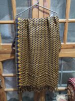 YELLOW KHADDAR 2 PIECE STITCHED - Image 2