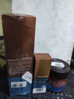 Keratin Nutrition Moisturizing & Smooth Shampoo + Hair Serum + Creamy Mask - Image 2